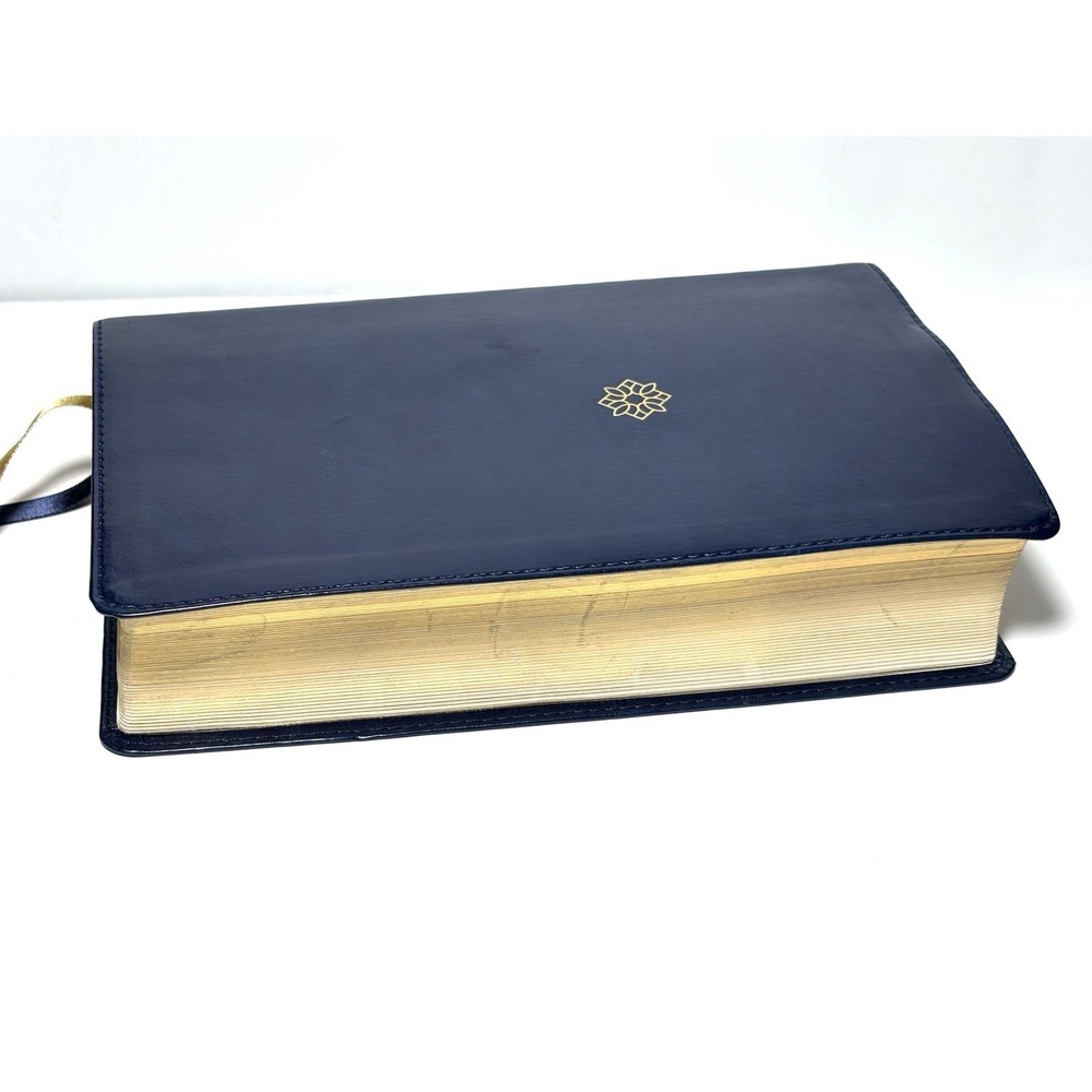 Thompson Chain-Reference Bible NKJV Leathersoft Blue Zondervan Hardcover Indexed - Picture 6 of 9